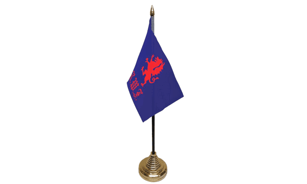 Royal Welch Fusiliers Table Flags